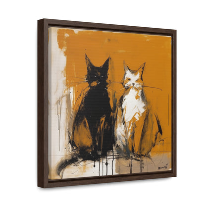 Cat 11, Gallery Canvas Wraps, Square Frame