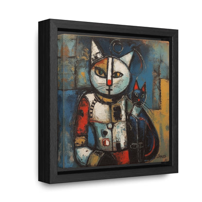 Cat 38, Gallery Canvas Wraps, Square Frame