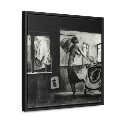 Domestic Memories 44, Valentinii, Gallery Canvas Wraps, Square Frame