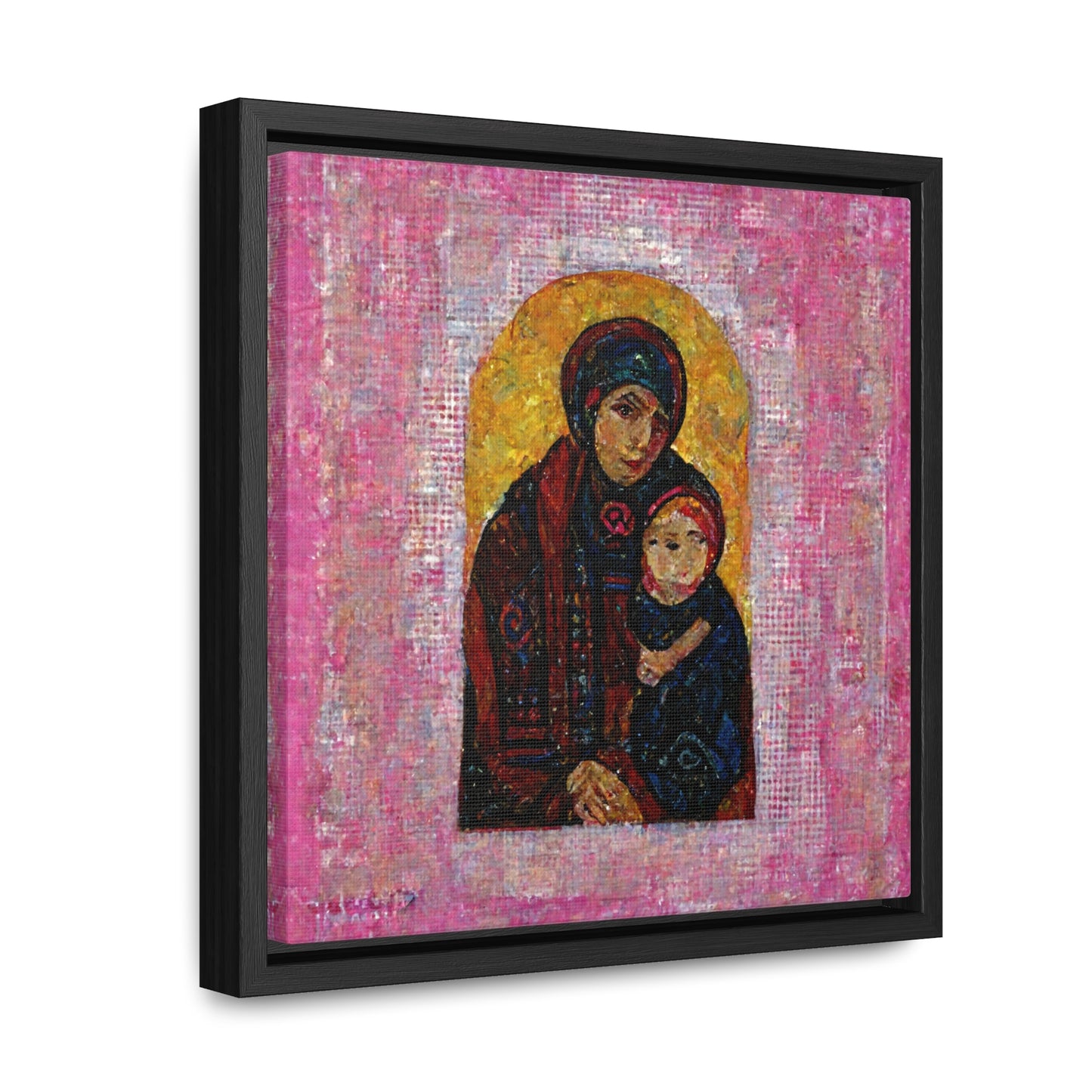 Mary and the Child 10, Valentinii, Gallery Canvas Wraps, Square Frame