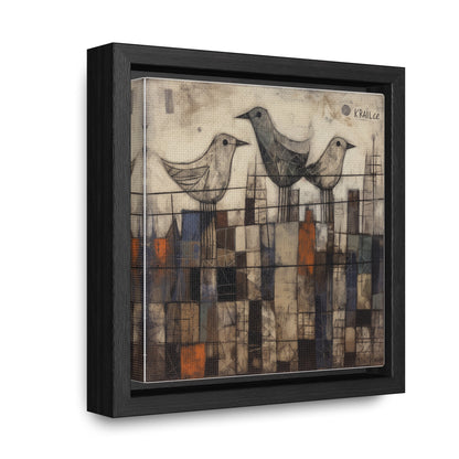 Bird 24, Gallery Canvas Wraps, Square Frame