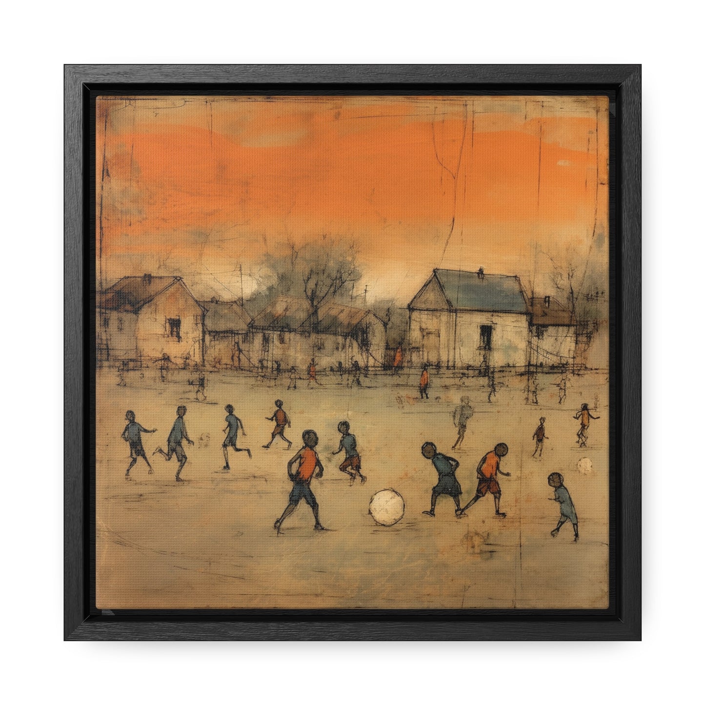 Childhood 42, Gallery Canvas Wraps, Square Frame