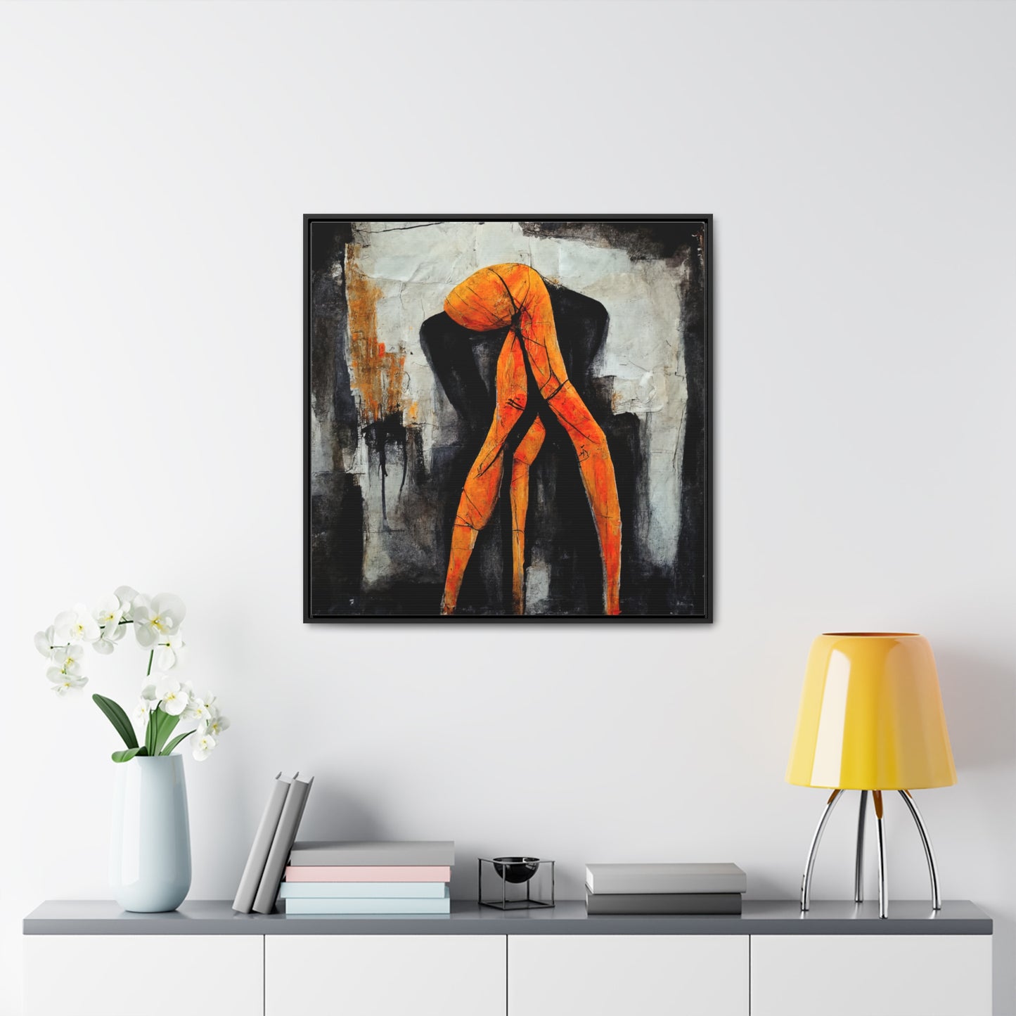 Feet and Drama 7, Valentinii, Gallery Canvas Wraps, Square Frame