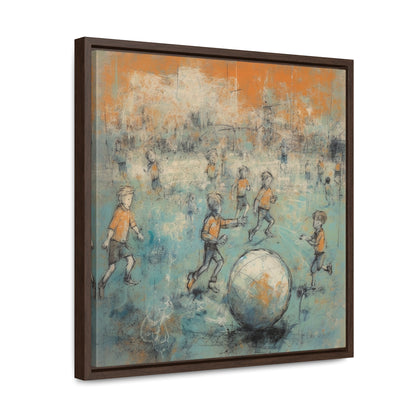 Childhood 23, Gallery Canvas Wraps, Square Frame