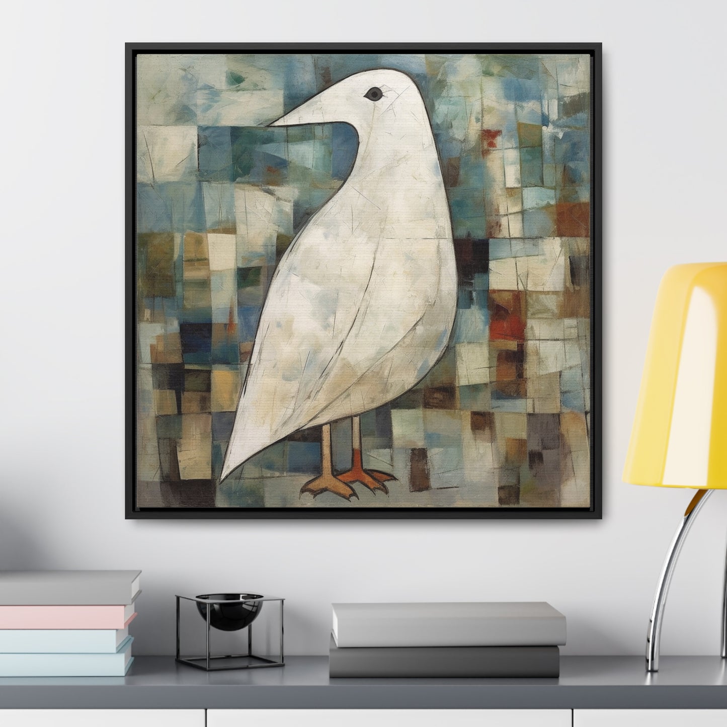 Bird 8, Gallery Canvas Wraps, Square Frame