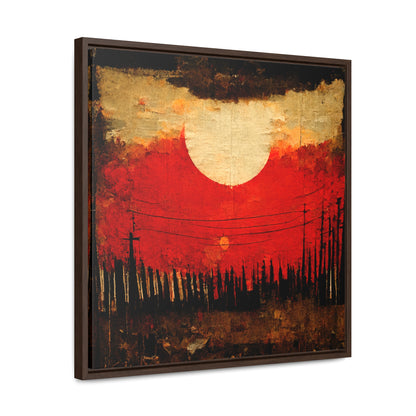 Land of the Sun 16, Valentinii, Gallery Canvas Wraps, Square Frame