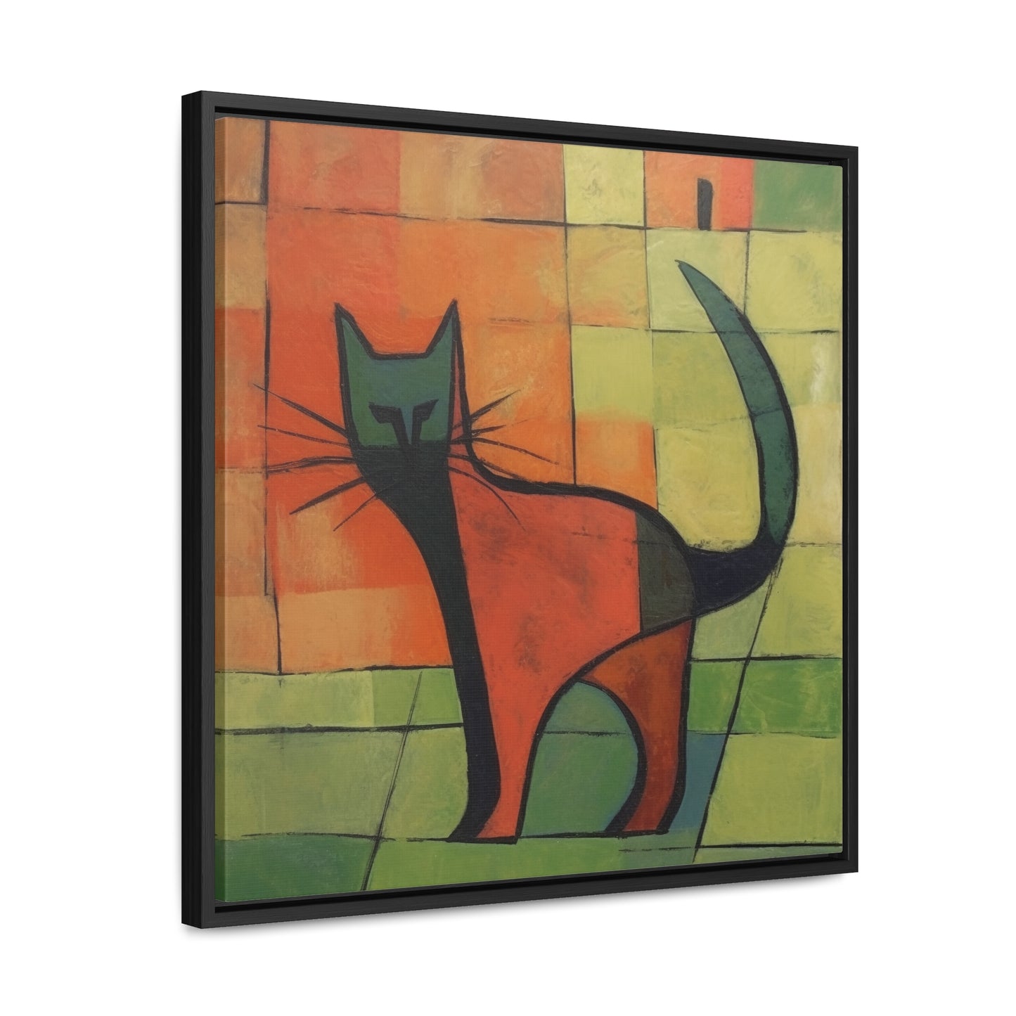 Cat 22, Gallery Canvas Wraps, Square Frame