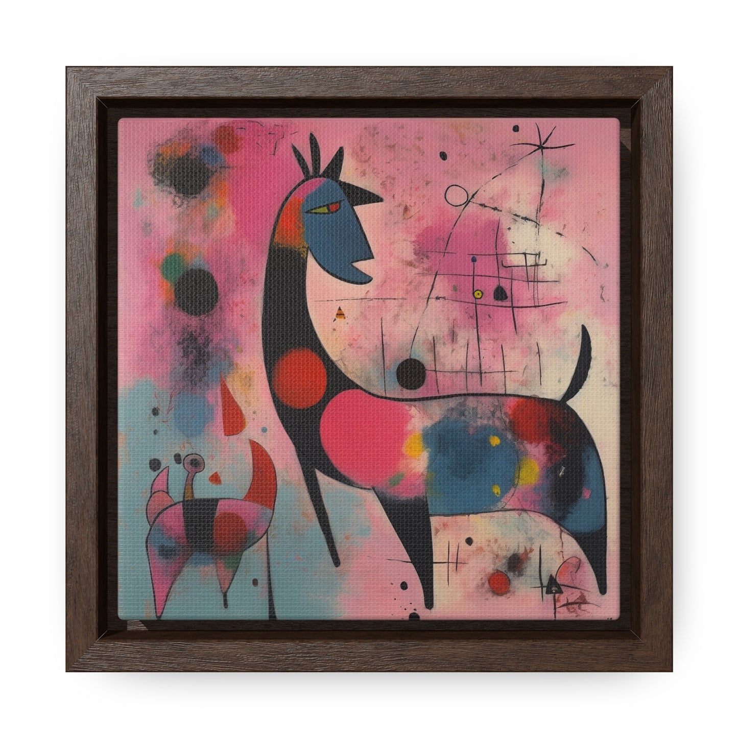 The Dreams of the Child 29, Gallery Canvas Wraps, Square Frame