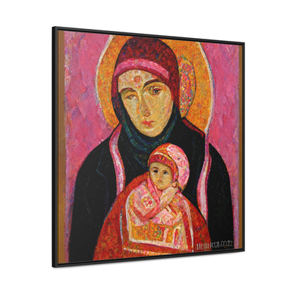 Mary and the Child 30, Valentinii, Gallery Canvas Wraps, Square Frame