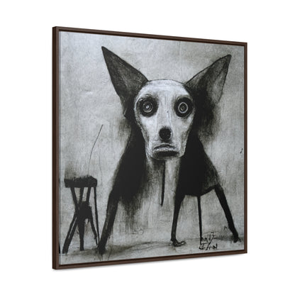 Dogs and Puppies 20, Valentinii, Gallery Canvas Wraps, Square Frame