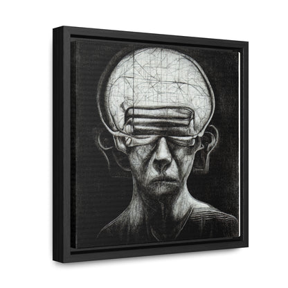 Brain 13, Valentinii, Gallery Canvas Wraps, Square Frame