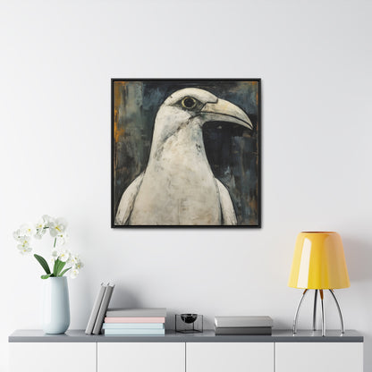 Bird 4, Gallery Canvas Wraps, Square Frame