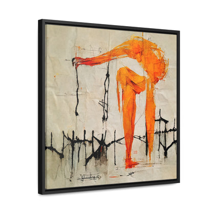 Feet and Drama 16, Valentinii, Gallery Canvas Wraps, Square Frame