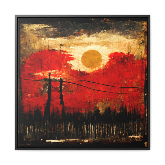 Land of the Sun 31, Valentinii, Gallery Canvas Wraps, Square Frame