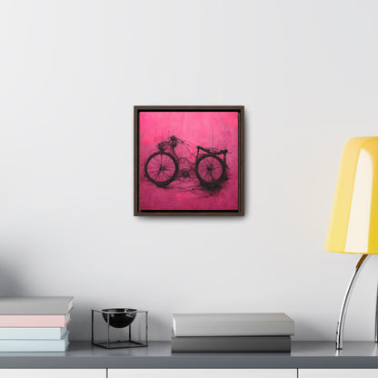 Bicycle 2, Valentinii, Gallery Canvas Wraps, Square Frame