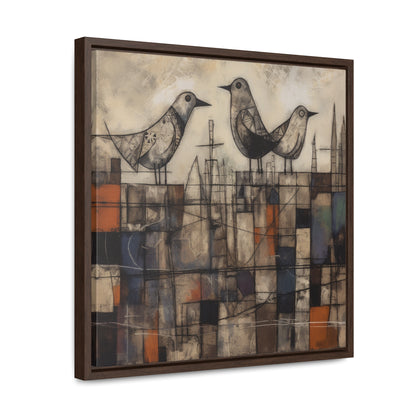 Bird 33, Gallery Canvas Wraps, Square Frame