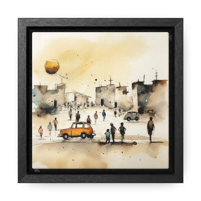 Childhood 7, Valentinii, Gallery Canvas Wraps, Square Frame