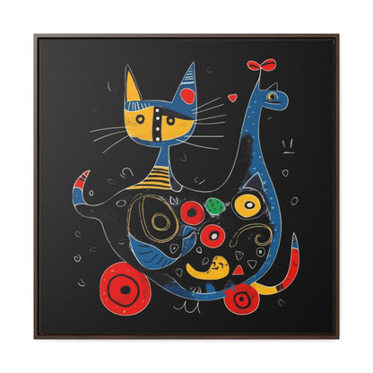 Cat 144, Gallery Canvas Wraps, Square Frame