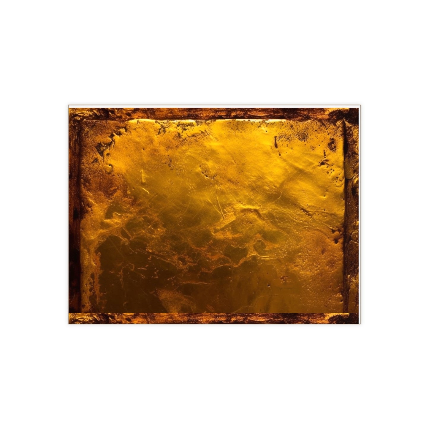 Gold 4, Ceramic Photo Tile