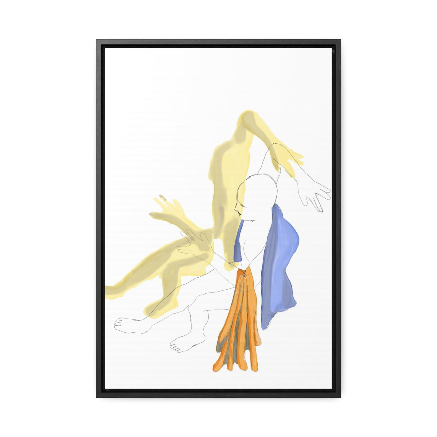 Reflex Feelings, Original Eduard Pavel, Gallery Canvas Wraps, Vertical Frame