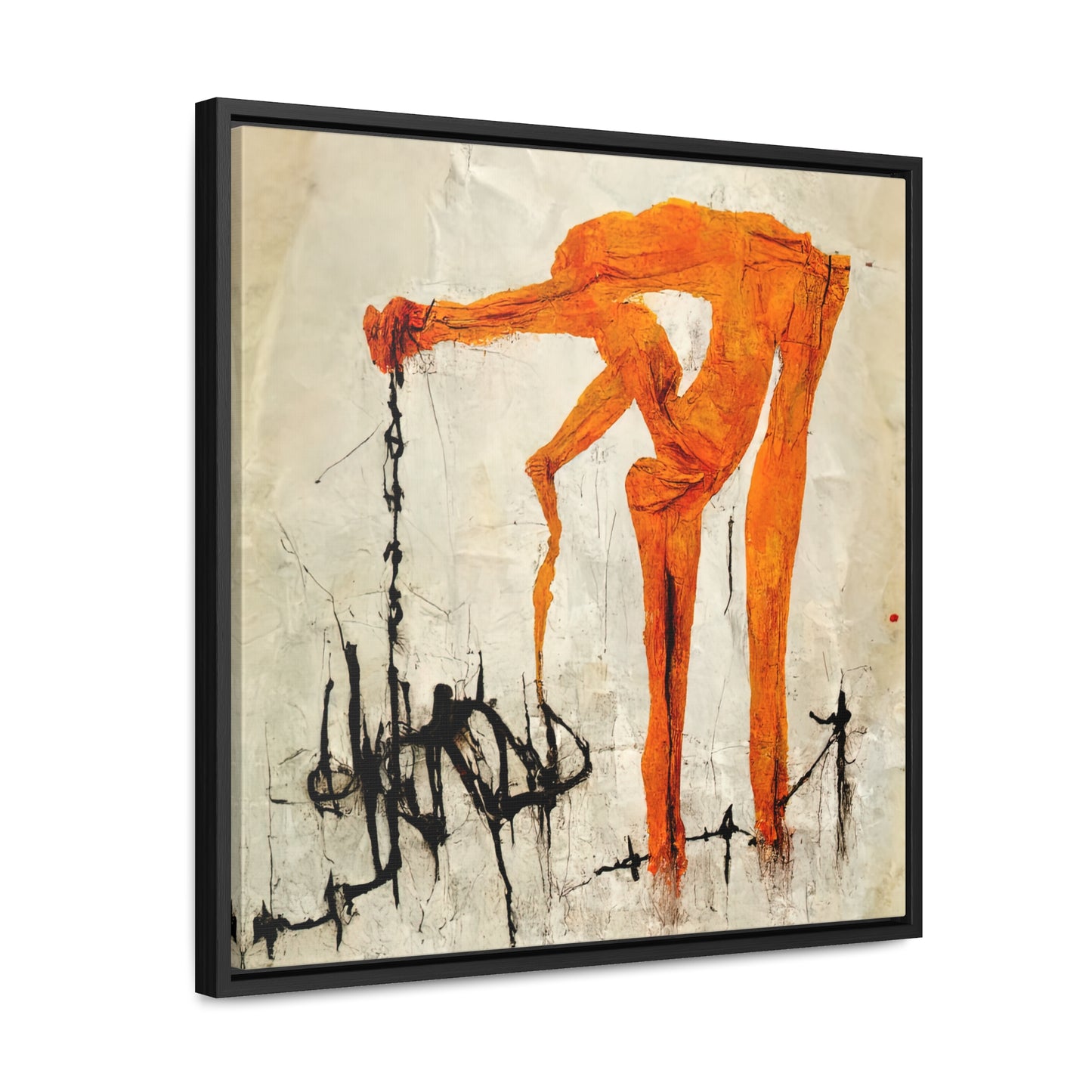 Feet and Drama 19, Valentinii, Gallery Canvas Wraps, Square Frame