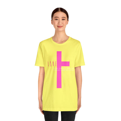 Plus Love , Unisex Jersey Short Sleeve Tee