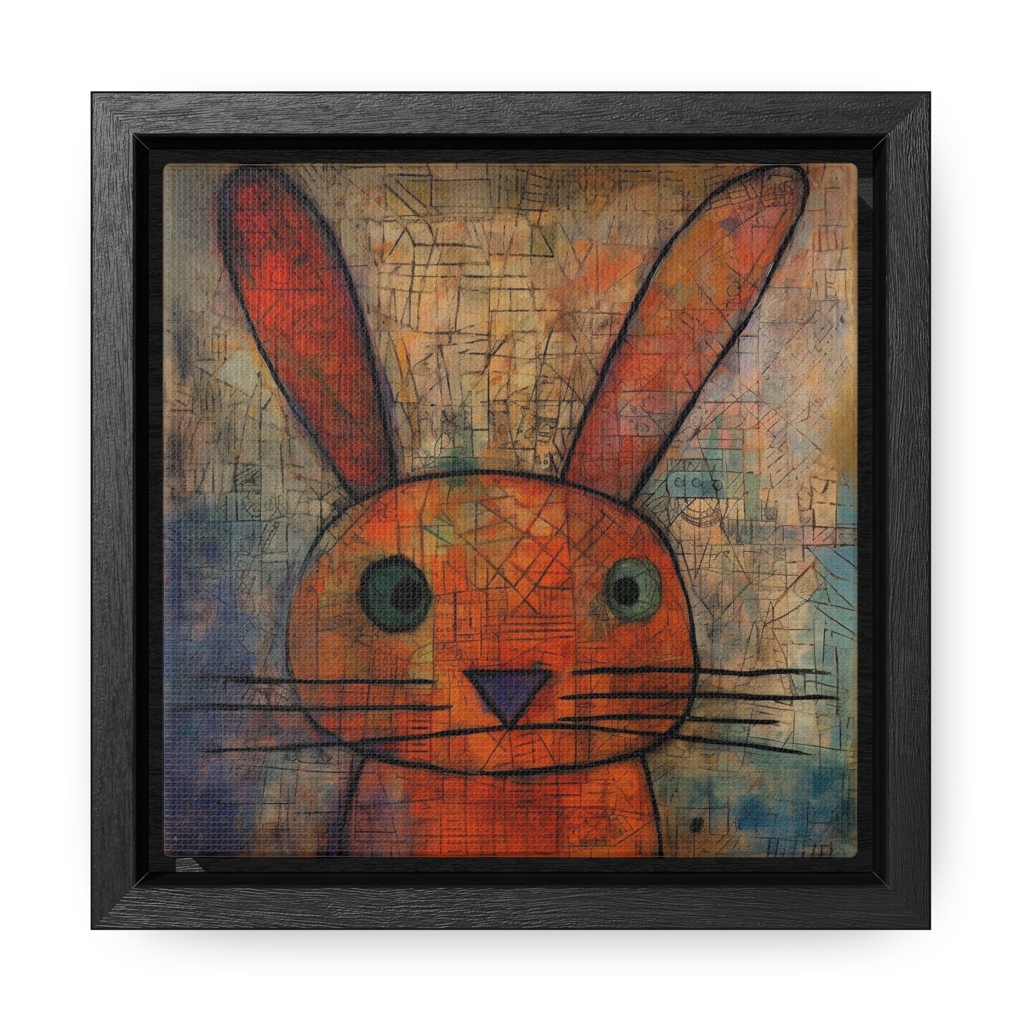 Rabbit 8, Gallery Canvas Wraps, Square Frame