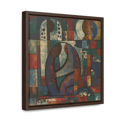 Sad Man 11, Valentinii, Gallery Canvas Wraps, Square Frame