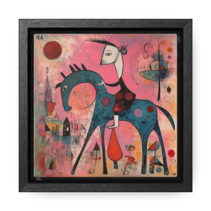 The Dreams of the Child 60, Gallery Canvas Wraps, Square Frame