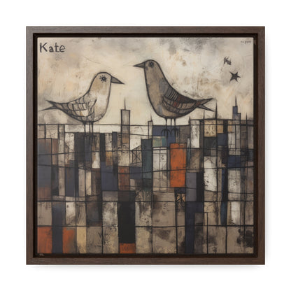 Bird 30, Gallery Canvas Wraps, Square Frame