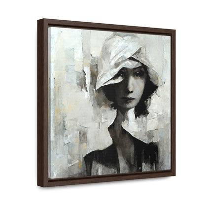 Forgotten face, Valentinii, Gallery Canvas Wraps, Square Frame