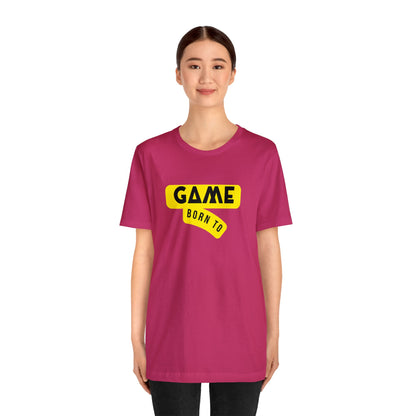 Game, Unisex Jersey Short Sleeve Tee