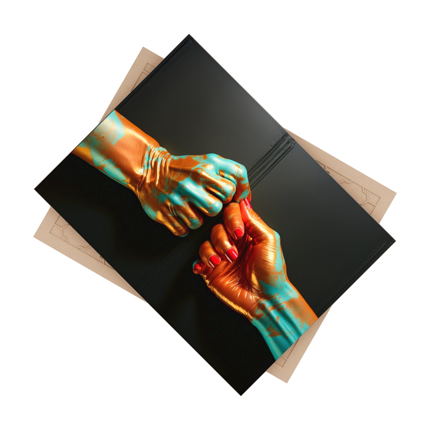 Hands 79, Ceramic Photo Tile