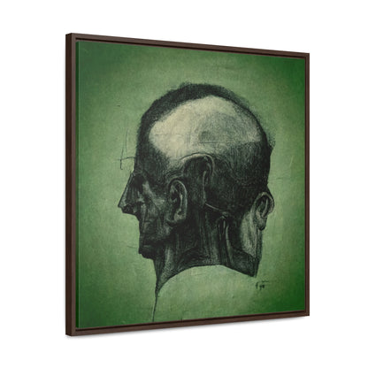 Heads 16, Valentinii, Gallery Canvas Wraps, Square Frame