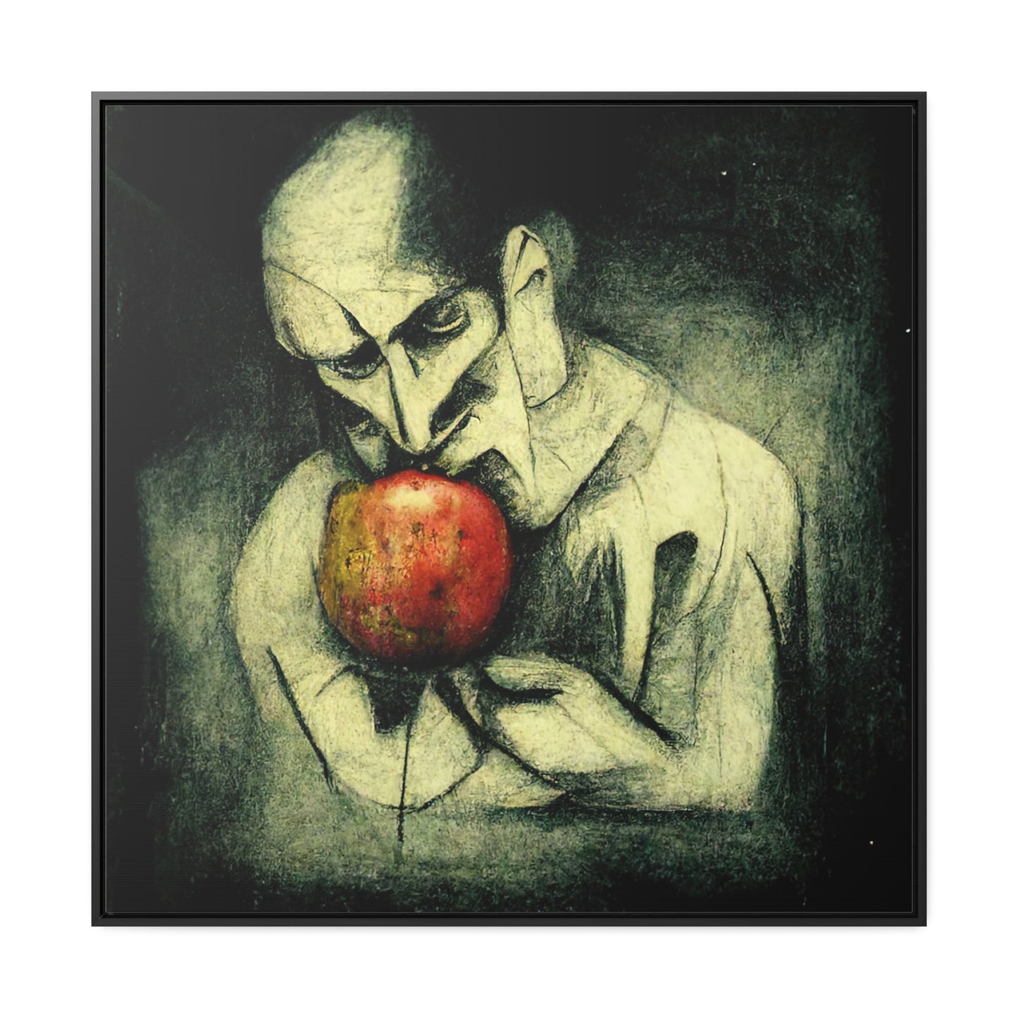 Apple 34, Valentinii, Gallery Canvas Wraps, Square Frame