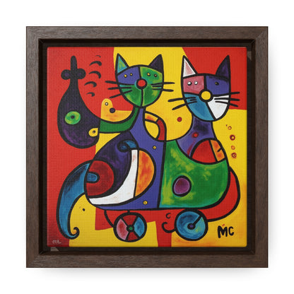 Cat 151, Gallery Canvas Wraps, Square Frame