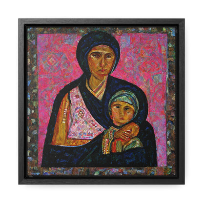 Mary and the Child 20, Valentinii, Gallery Canvas Wraps, Square Frame