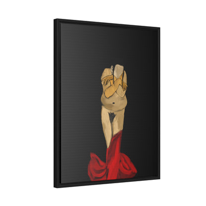 Shame, Original Eduard Pavel, Gallery Canvas Wraps, Vertical Frame