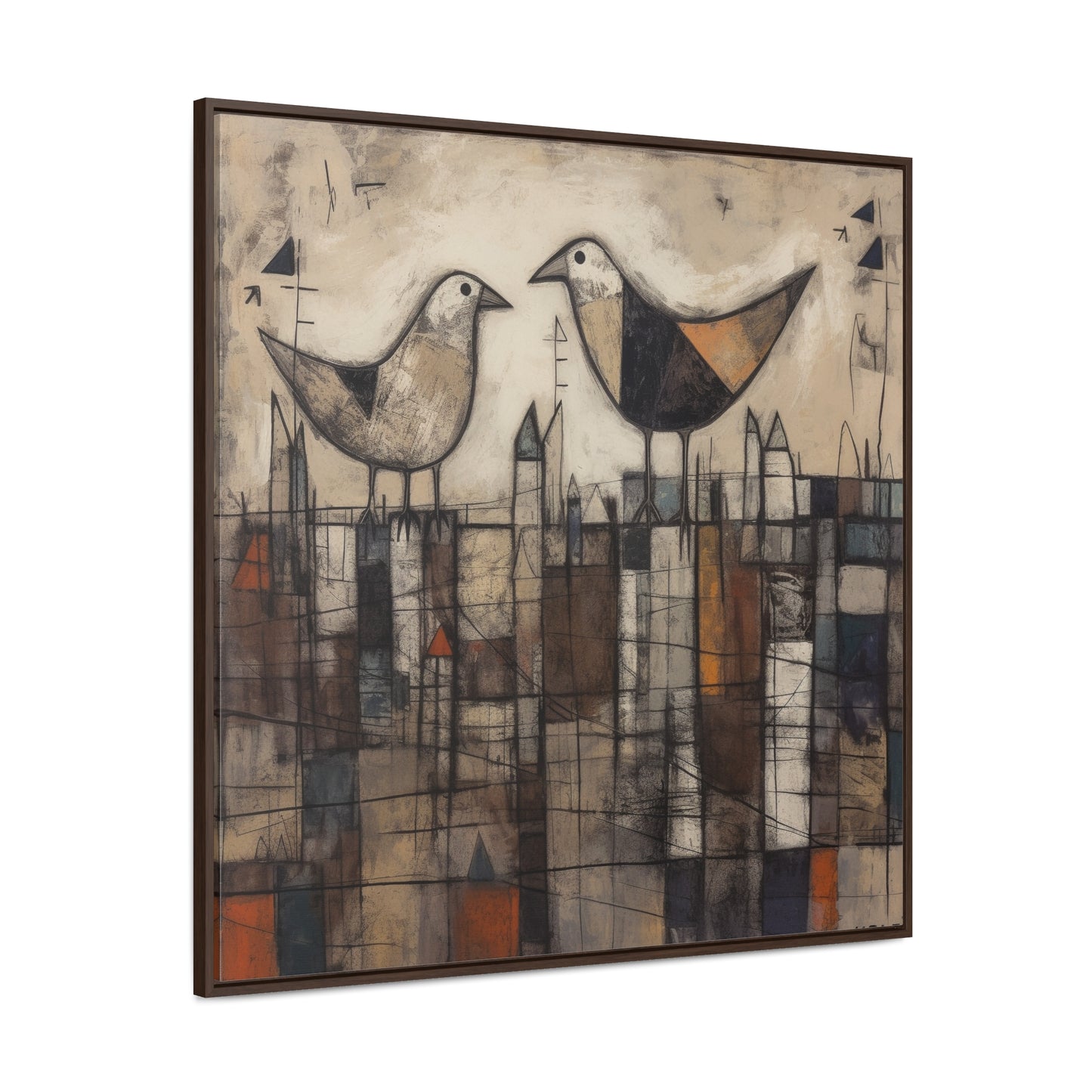 Bird 26, Gallery Canvas Wraps, Square Frame