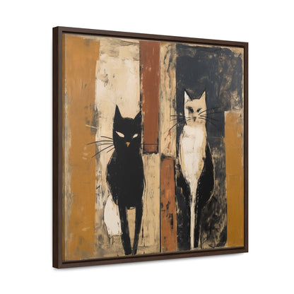 Cat 15, Gallery Canvas Wraps, Square Frame