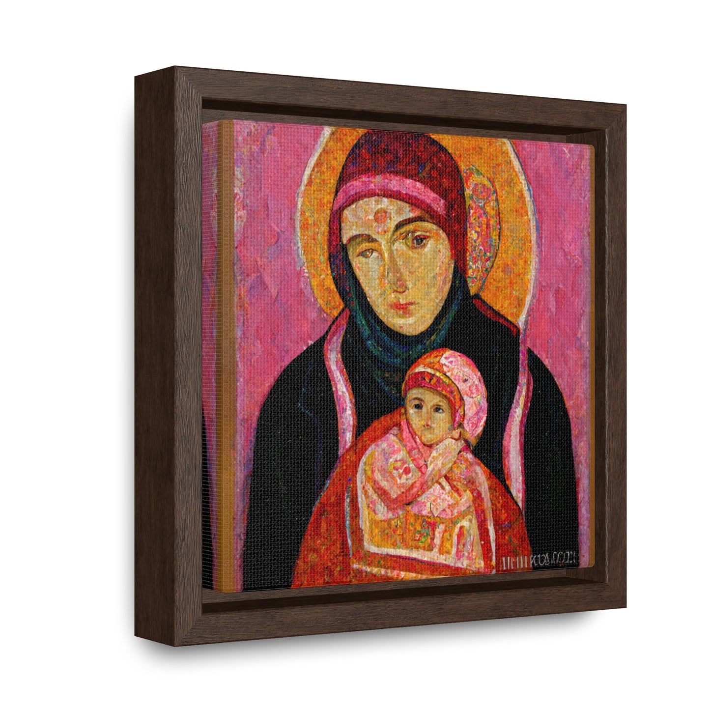 Mary and the Child 30, Valentinii, Gallery Canvas Wraps, Square Frame