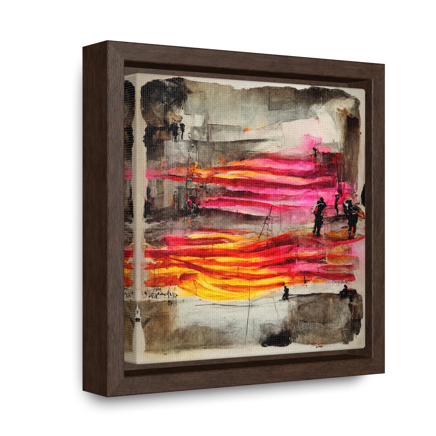 Land of the Sun 6, Valentinii, Gallery Canvas Wraps, Square Frame