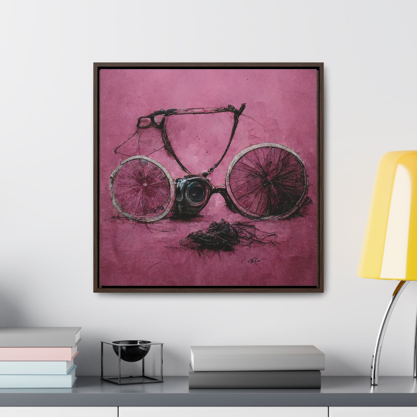 Bicycle 10, Valentinii, Gallery Canvas Wraps, Square Frame