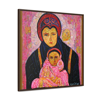 Mary and the Child 24, Valentinii, Gallery Canvas Wraps, Square Frame