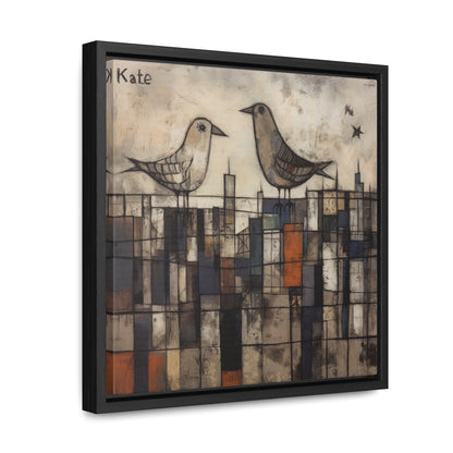 Bird 30, Gallery Canvas Wraps, Square Frame