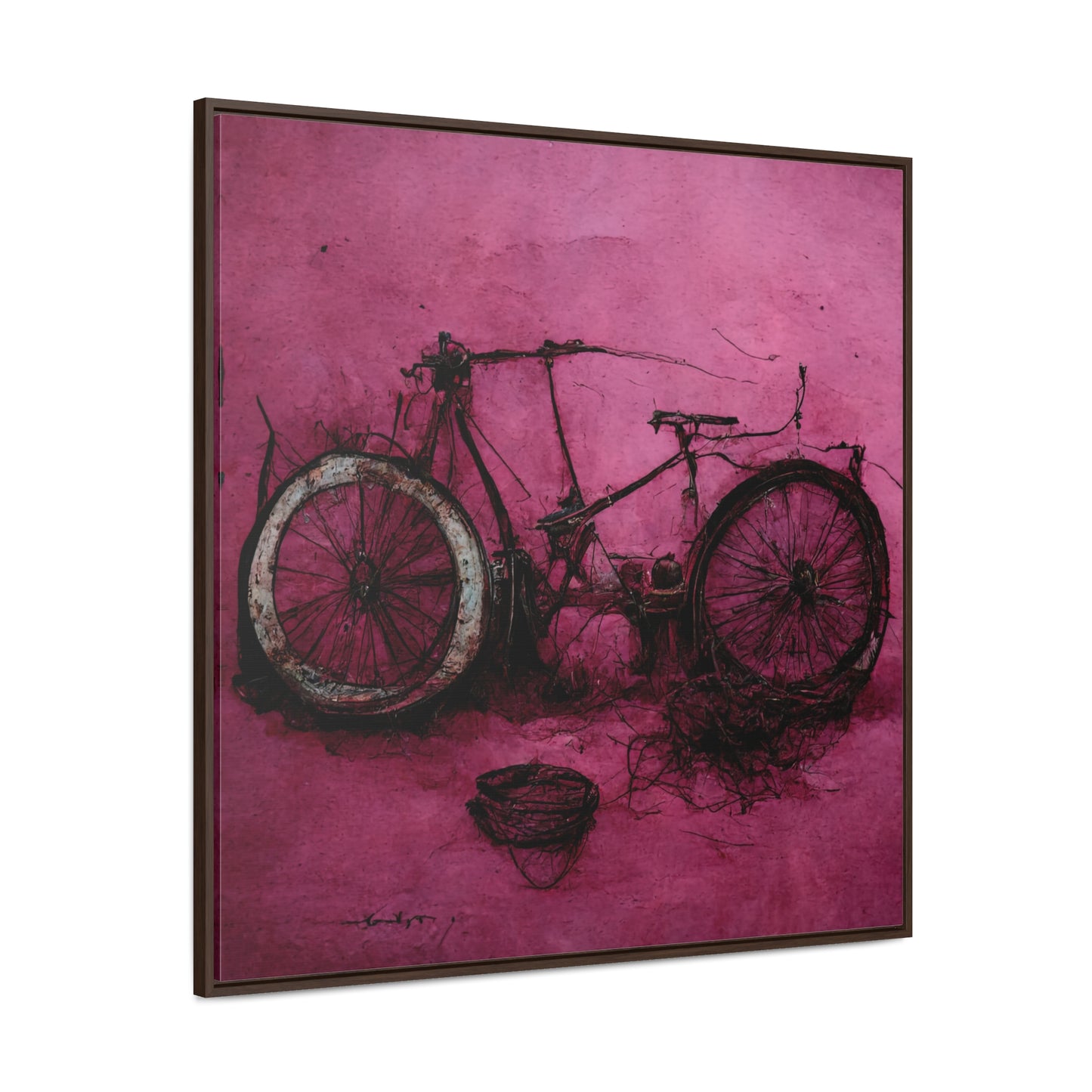 Bicycle 5, Valentinii, Gallery Canvas Wraps, Square Frame