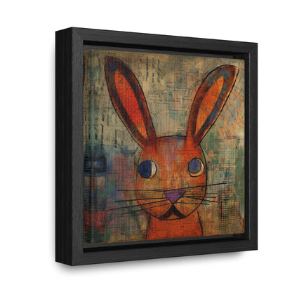 Rabbit 35, Gallery Canvas Wraps, Square Frame