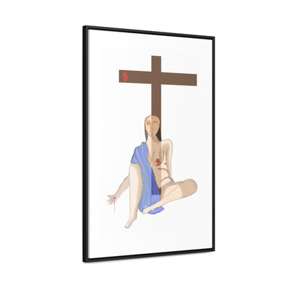 Cross, Original Eduard Pavel, Gallery Canvas Wraps, Vertical Frame