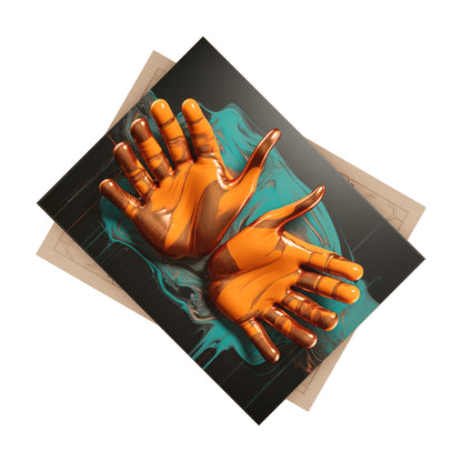 Hands 46, Ceramic Photo Tile