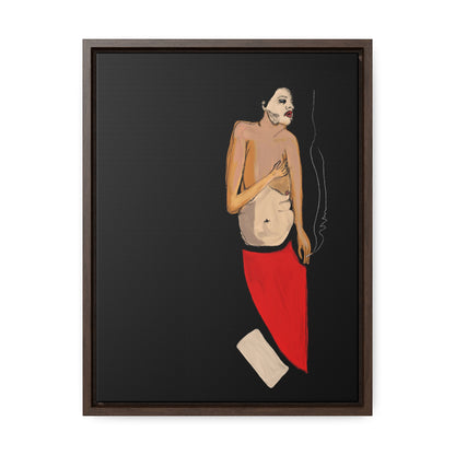 A Depressive Aladdin, Original Eduard Pavel, Gallery Canvas Wraps, Vertical Frame